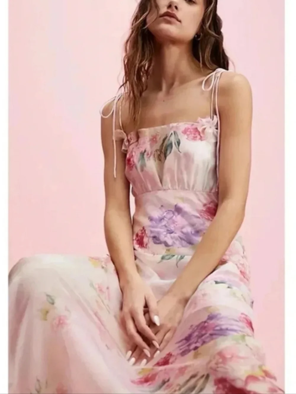 For Love And Lemons Lisa  Maxi   Dress - Picture 2 of 13